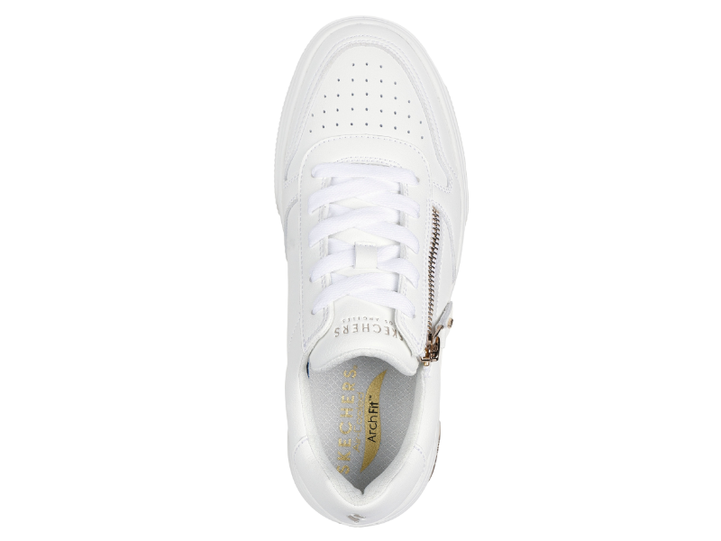 SKECHERS ARCH FIT ARCADE STROLL N WHITE - Image 3