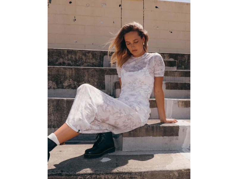 VOLCOM CHECKED OUT DRESS CAMOFLOUAGE