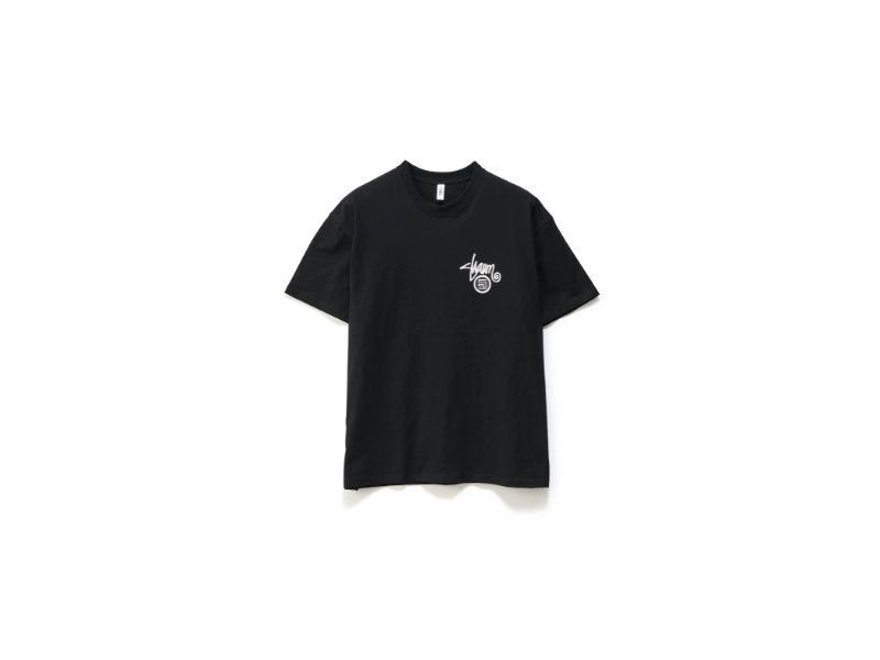 S DOUBLE COAT OF ARMS TEE SHIRT BLACK - Image 2