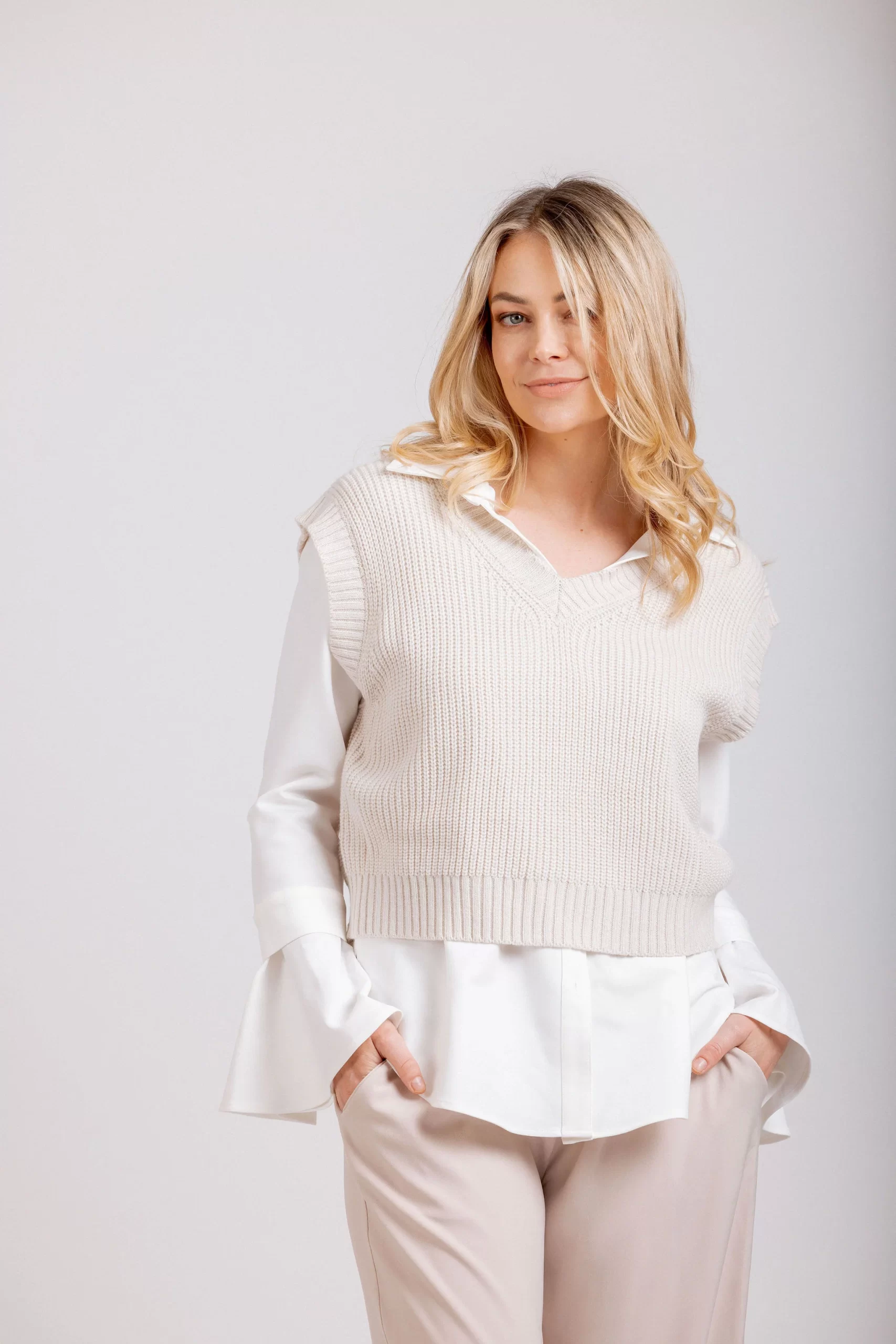 MI MOSO CORA VEST NATURAL - Image 4