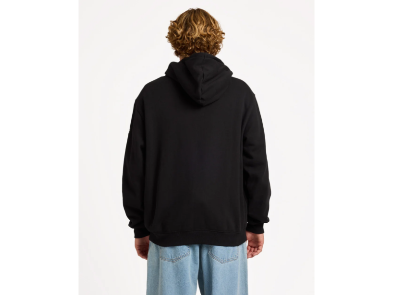 VOLCOM CORE GNAR ZIP UP HOOD BLACK - Image 4