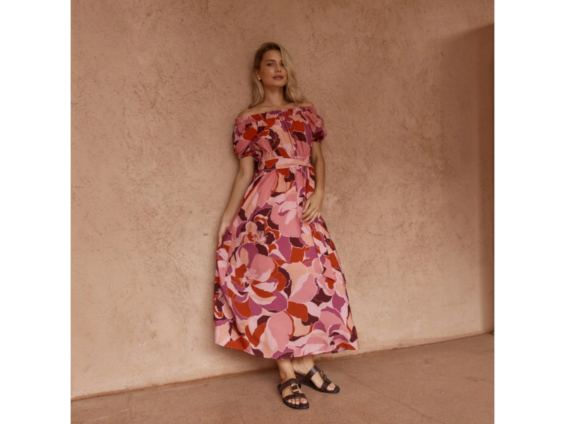 SASS JO OFF SHOULDER DRESS - Image 2