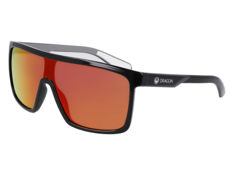 DRAGOM MOMENTUM BLACK GREY RED ION POLARISED