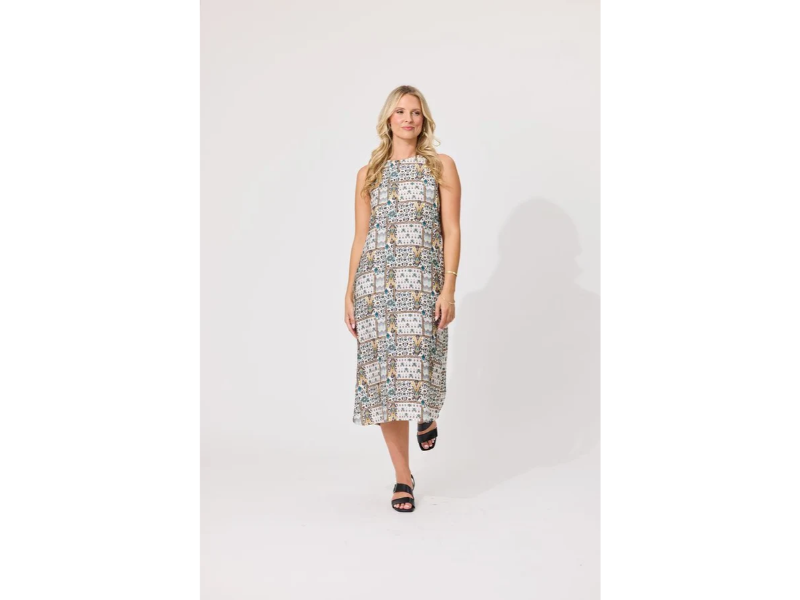 LEMON TREE NOA DRESS HERATI PRINT