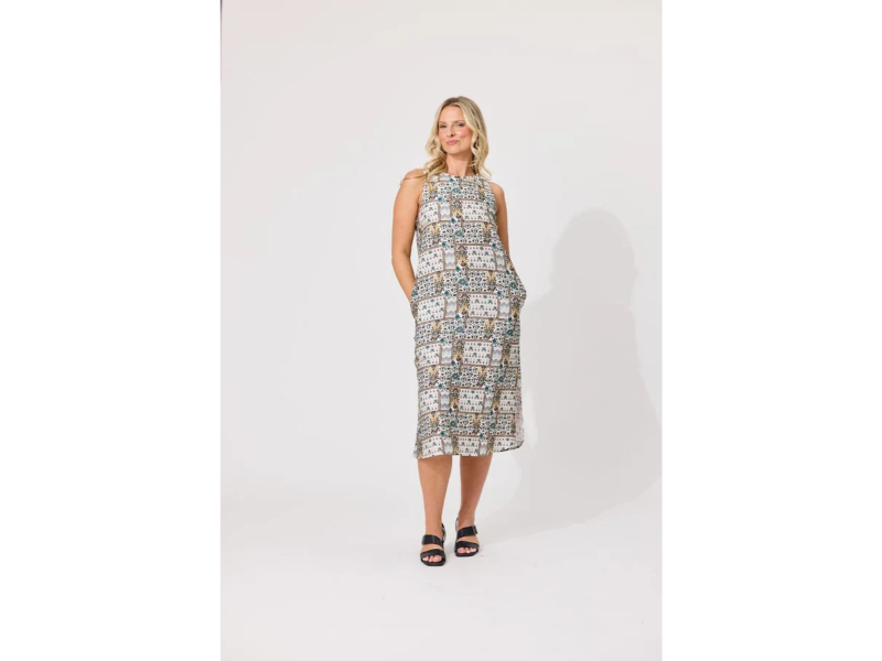 LEMON TREE NOA DRESS HERATI PRINT - Image 4