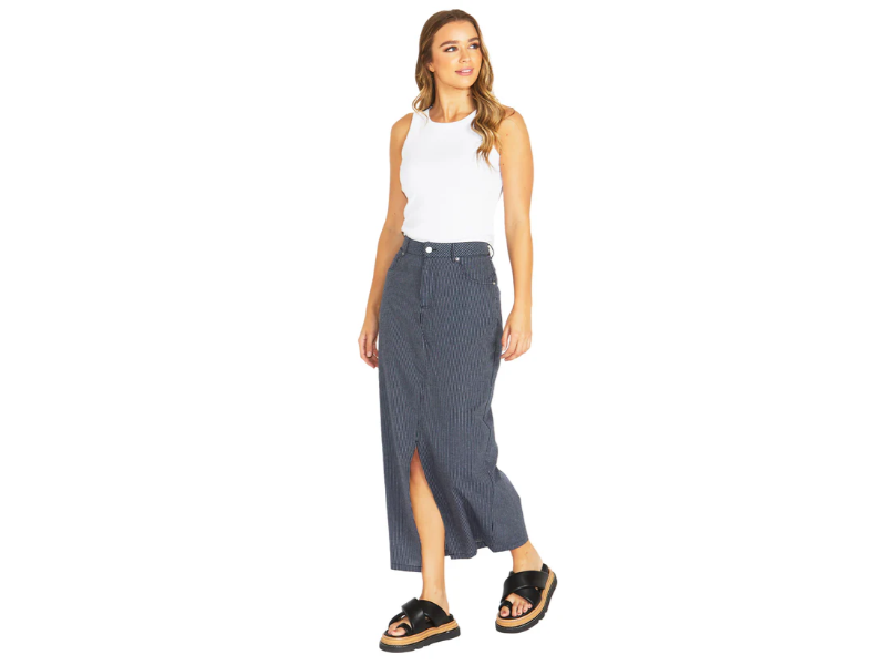 SASS NOAH RIB TANK WHITE - Image 3