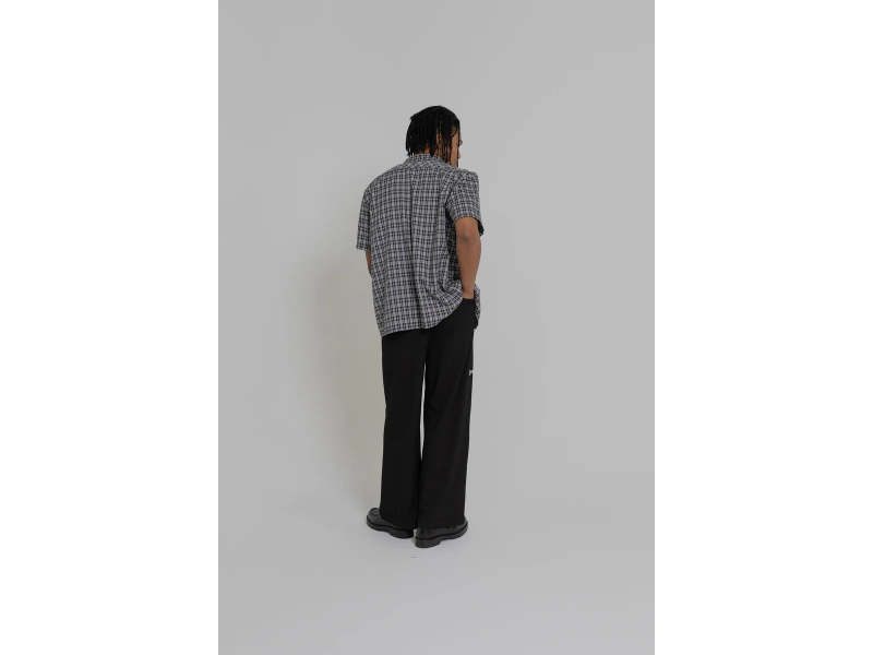 CRATE CHECK POINT S.S SHIRT BLACK AND WHITE - Image 3