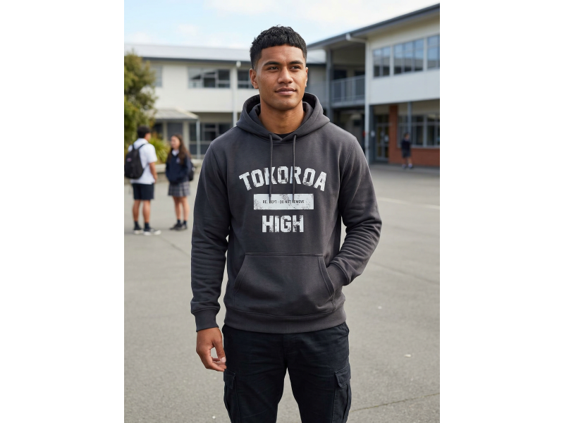 TOKOROA HIGH HOOD COAL WHITE