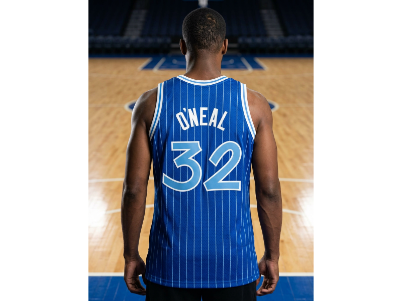 MITCHELL & NESS ORLANDO MAGIC AIRBRUSH SWINGMAN MARZANE BLUE - Image 2