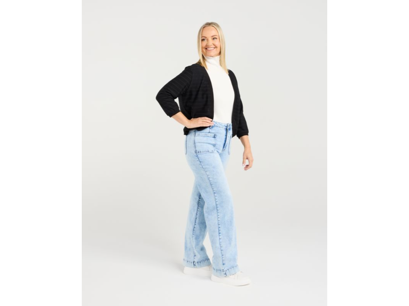 ZAFINA QUINN CARDI BLACK - Image 2