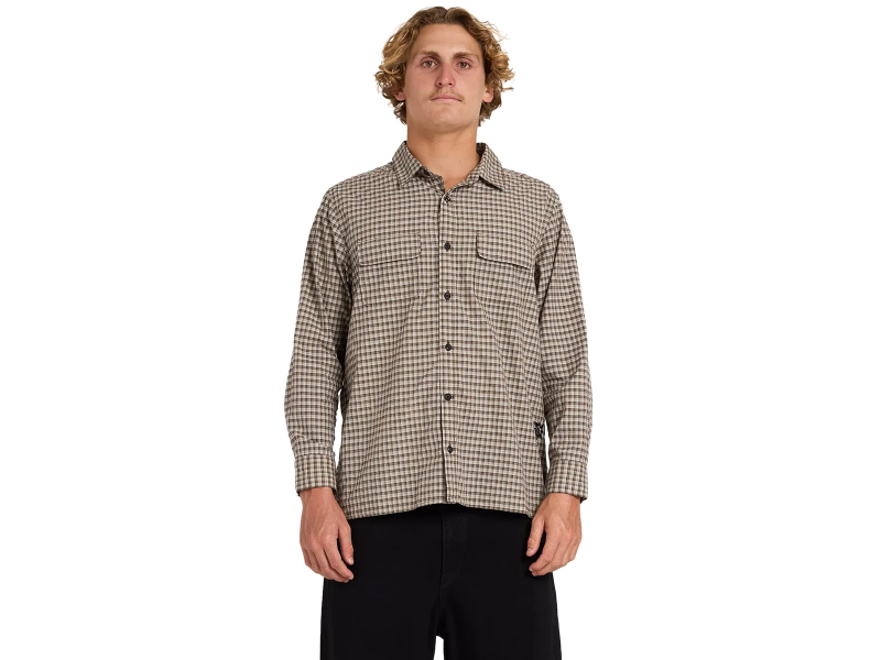 VOLCOM REVELATION L/S SHIRT DIRTY WHITE