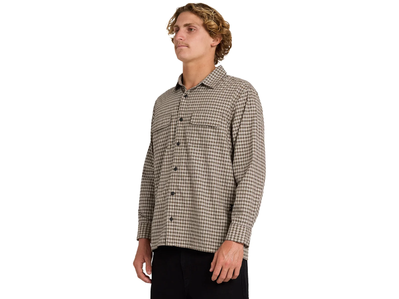VOLCOM REVELATION L/S SHIRT DIRTY WHITE - Image 3