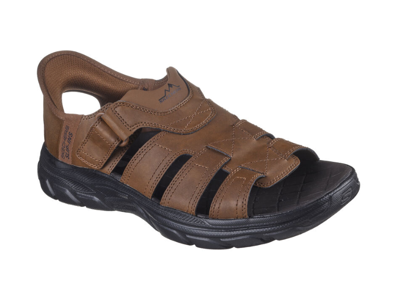 SKECHERS REVOLTED SS NORVEL DRK BRWN