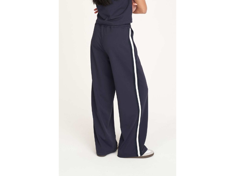 HUFFER STRAIGHT LEG TRACK PANT NAVY - Image 2