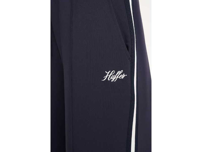 HUFFER STRAIGHT LEG TRACK PANT NAVY - Image 3