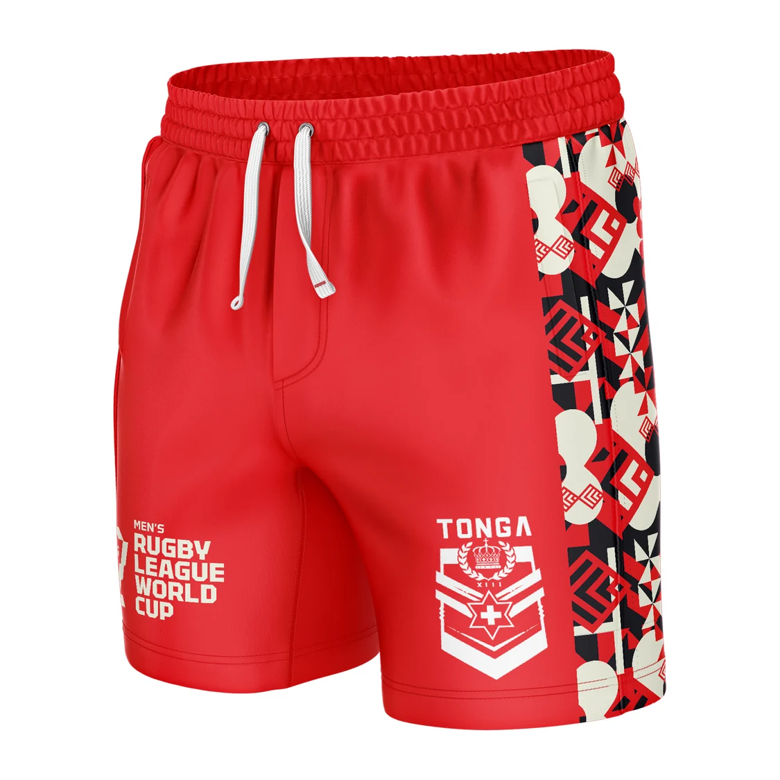 ASHTABULA RLWC26 TONGA VOLLEY SHORTS RED