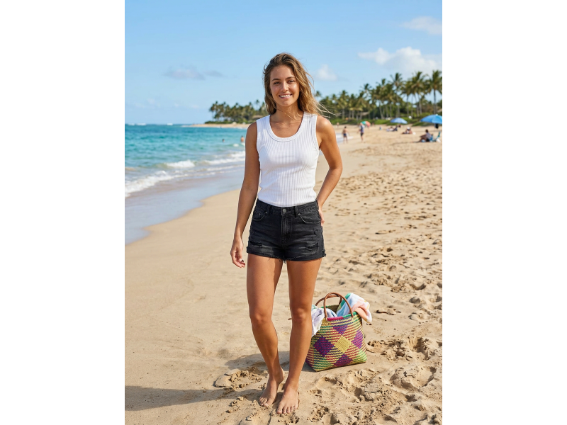 BETTY BASICS FRANCIS TANK WHITE